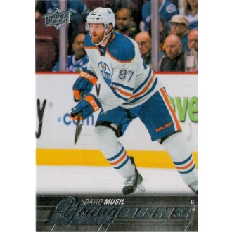 Řadové karty - Musil David - 2015-16 Upper Deck Young Guns No.485