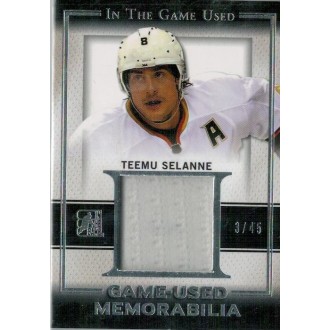 Jersey karty - Selanne Teemu - 2016-17 Leaf ITG Used Jerseys No.GU-31