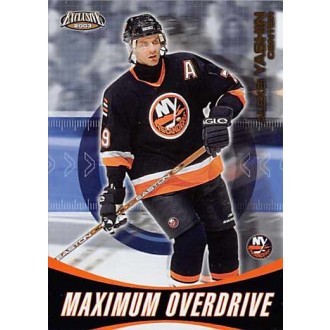 Insertní karty - Yashin Alexei - 2002-03 Exclusive Maximum Overdrive No.13