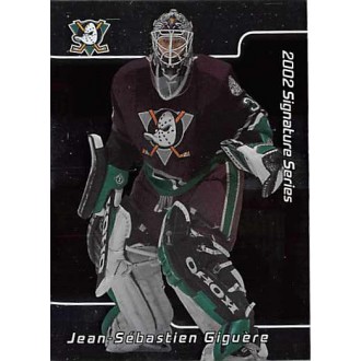 Řadové karty - Giguere Jean-Sebastien - 2001-02 BAP Signature Series No.29