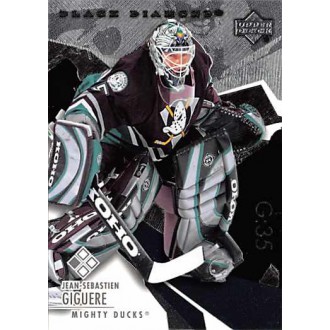 Řadové karty - Giguere Jean-Sebastien - 2003-04 Black Diamond No.72