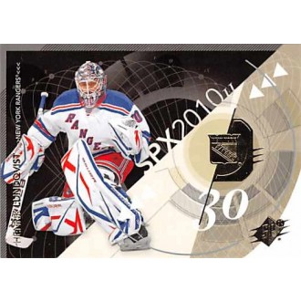 Řadové karty - Lundqvist Henrik - 2010-11 SPx No.65