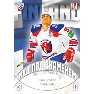 Karty KHL - Lepisto Sami - 2013-14 Sereal KHL Under The Flag No.WCH-021