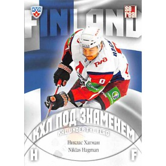Karty KHL - Hagman Niklas - 2013-14 Sereal KHL Under The Flag No.WCH-027