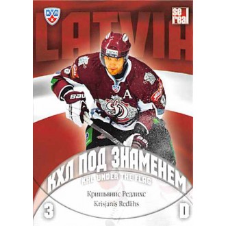 Karty KHL - Redlihs Krisjanis - 2013-14 Sereal KHL Under The Flag No.WCH-034