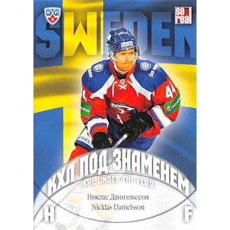 Karty KHL - Danielsson Nicklas - 2013-14 Sereal KHL Under The Flag No.WCH-087