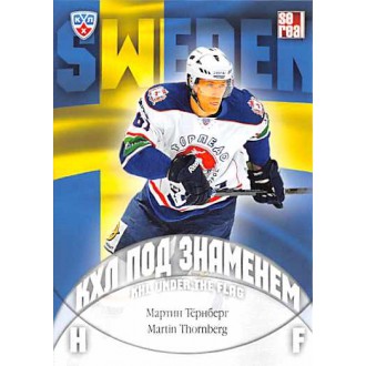Karty KHL - Thornberg Martin - 2013-14 Sereal KHL Under The Flag No.WCH-090