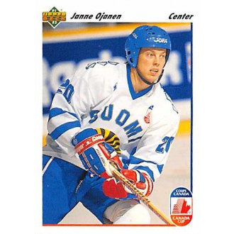Řadové karty - Ojanen Janne - 1991-92 Upper Deck No.25