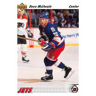 Řadové karty - McLlwain Dave - 1991-92 Upper Deck No.222