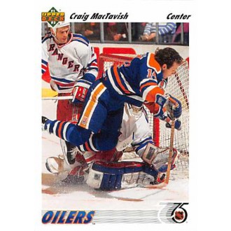 Řadové karty - MacTavish Craig - 1991-92 Upper Deck No.284