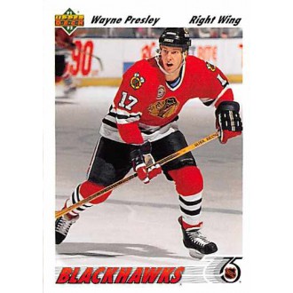 Řadové karty - Presley Wayne - 1991-92 Upper Deck No.371