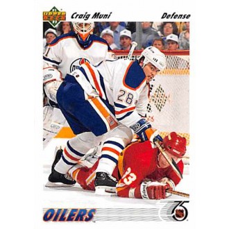 Řadové karty - Muni Craig - 1991-92 Upper Deck No.372