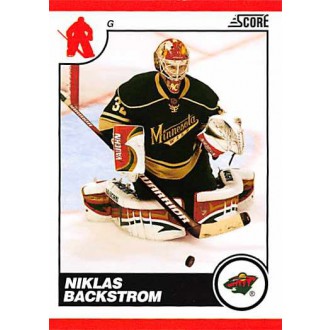 Řadové karty - Backstrom Niklas - 2010-11 Score No.260