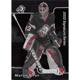 Řadové karty - Biron Martin - 2001-02 BAP Signature Series No.150
