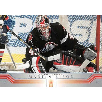 Řadové karty - Biron Martin - 2001-02 Upper Deck No.250