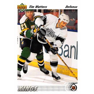 Řadové karty - Watters Tim - 1991-92 Upper Deck No.471