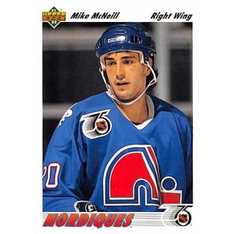 Řadové karty - McNeill Mike - 1991-92 Upper Deck No.524