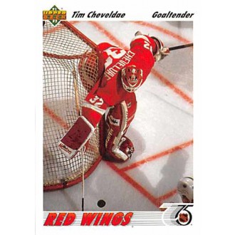 Řadové karty - Cheveldae Tim - 1991-92 Upper Deck No.129
