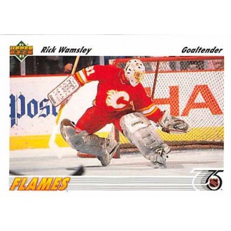 Řadové karty - Wamsley Rick - 1991-92 Upper Deck No.130
