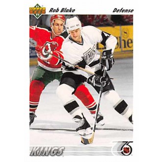 Řadové karty - Blake Rob - 1991-92 Upper Deck No.148