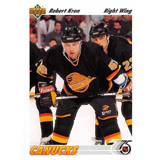 Řadové karty - Kron Robert - 1991-92 Upper Deck No.225