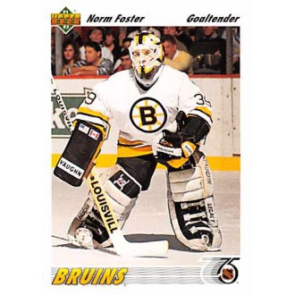 Řadové karty - Foster Norm - 1991-92 Upper Deck No.465