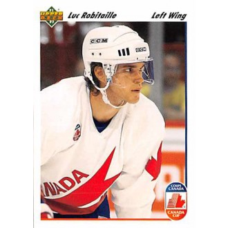 Řadové karty - Robitaille Luc - 1991-92 Upper Deck No.507