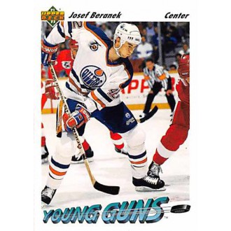 Řadové karty - Beránek Josef - 1991-92 Upper Deck No.595