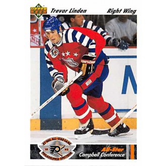 Řadové karty - Linden Trevor - 1991-92 Upper Deck No.628