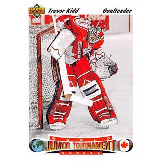 Řadové karty - Kidd Trevor - 1991-92 Upper Deck No.684