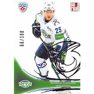 Karty KHL - Sitnikov Vitaly - 2013-14 Sereal Gold No.YUG-015