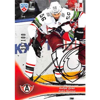 Karty KHL - Deveaux Andre - 2013-14 Sereal Gold No.AVT-006