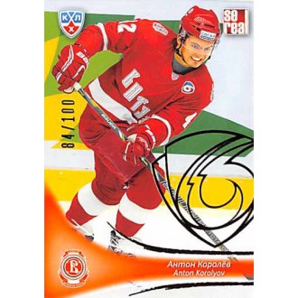 Karty KHL - Korolyov Anton - 2013-14 Sereal Gold No.VIT-013