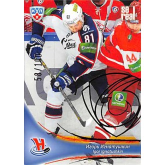 Karty KHL - Ignatushkin Igor - 2013-14 Sereal Gold No.SIB-009