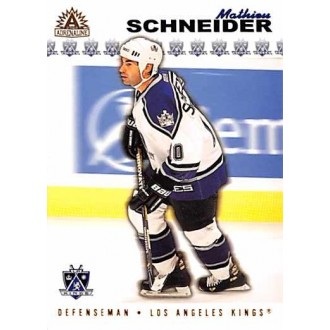 Řadové karty - Schneider Mathieu - 2001-02 Adrenaline No.89