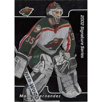 Řadové karty - Fernandez Manny - 2001-02 BAP Signature Series No.187