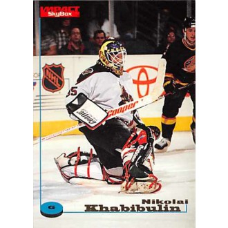 Řadové karty - Khabibulin Nikolai - 1996-97 Skybox Impact No.105