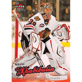 Řadové karty - Khabibulin Nikolai - 2008-09 Ultra No.118