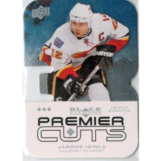 Insertní karty - Iginla Jarome - 2008-09 Black Diamond Premier Die-Cut  No.PDC47