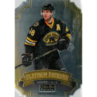 Insertní karty - Krejčí David - 2016-17 O-Pee-Chee Platinum Platinum Phenoms Die Cuts No.OPP-DK
