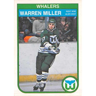 Řadové karty - Miller Warren - 1982-83 O-Pee-Chee No.127