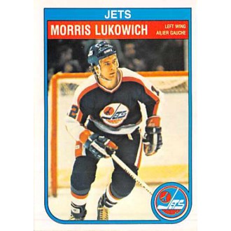 Řadové karty - Lukowich Morris - 1982-83 O-Pee-Chee No.383