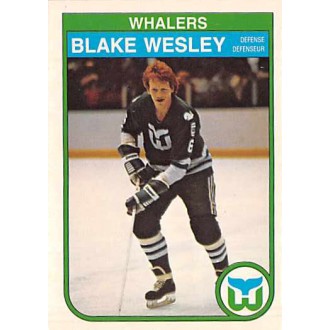 Řadové karty - Wesley Blake - 1982-83 O-Pee-Chee No.133
