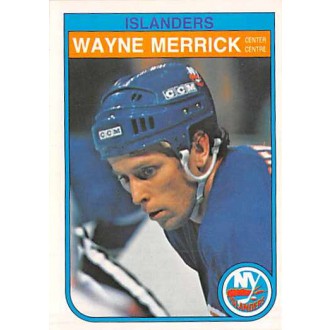 Řadové karty - Merrick Wayne - 1982-83 O-Pee-Chee No.205