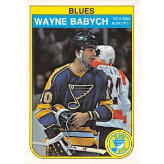 Řadové karty - Babych Wayne - 1982-83 O-Pee-Chee No.299
