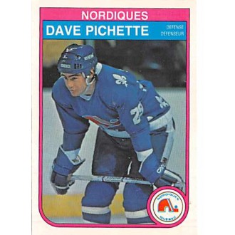 Řadové karty - Pichette Dave - 1982-83 O-Pee-Chee No.289