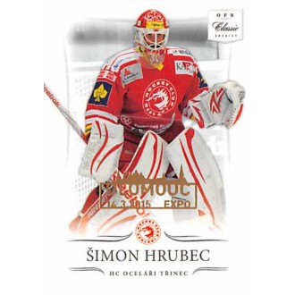 Extraliga OFS - Hrubec Šimon - 2014-15 OFS Expo Olomouc No.16
