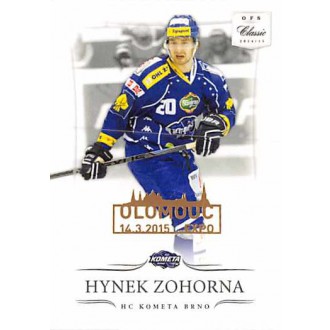 Extraliga OFS - Zohorna Hynek - 2014-15 OFS Expo Olomouc No.82