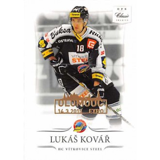 Extraliga OFS - Kovář Lukáš - 2014-15 OFS Expo Olomouc No.107