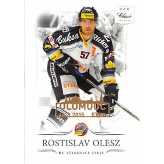 Extraliga OFS - Olesz Rostislav - 2014-15 OFS Expo Olomouc No.110